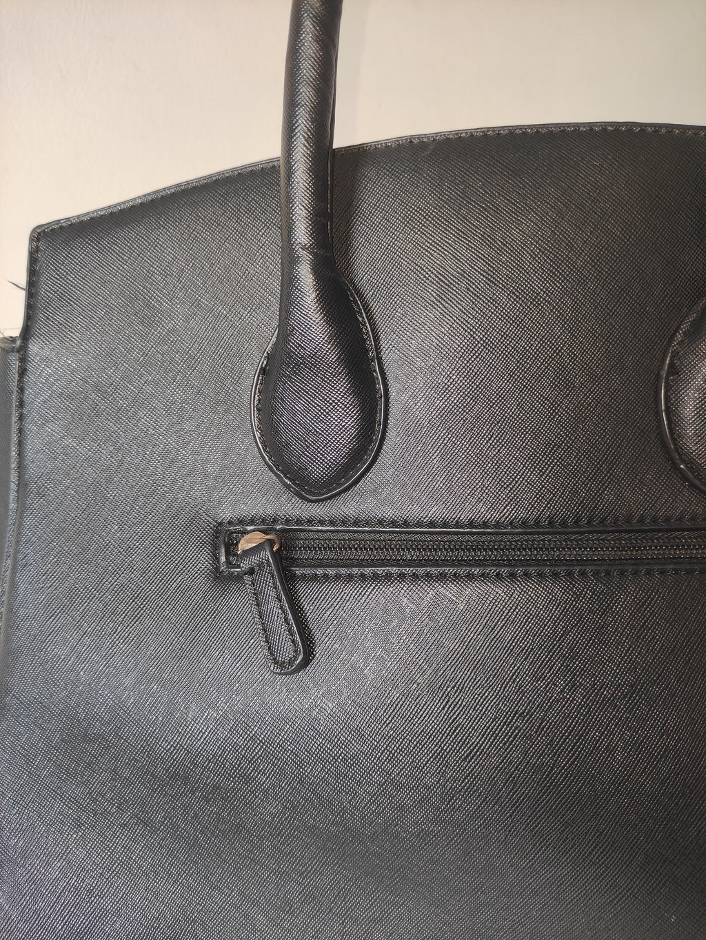 Black Structured Bag