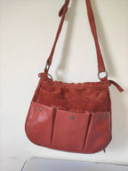 Velvet Cord Tote