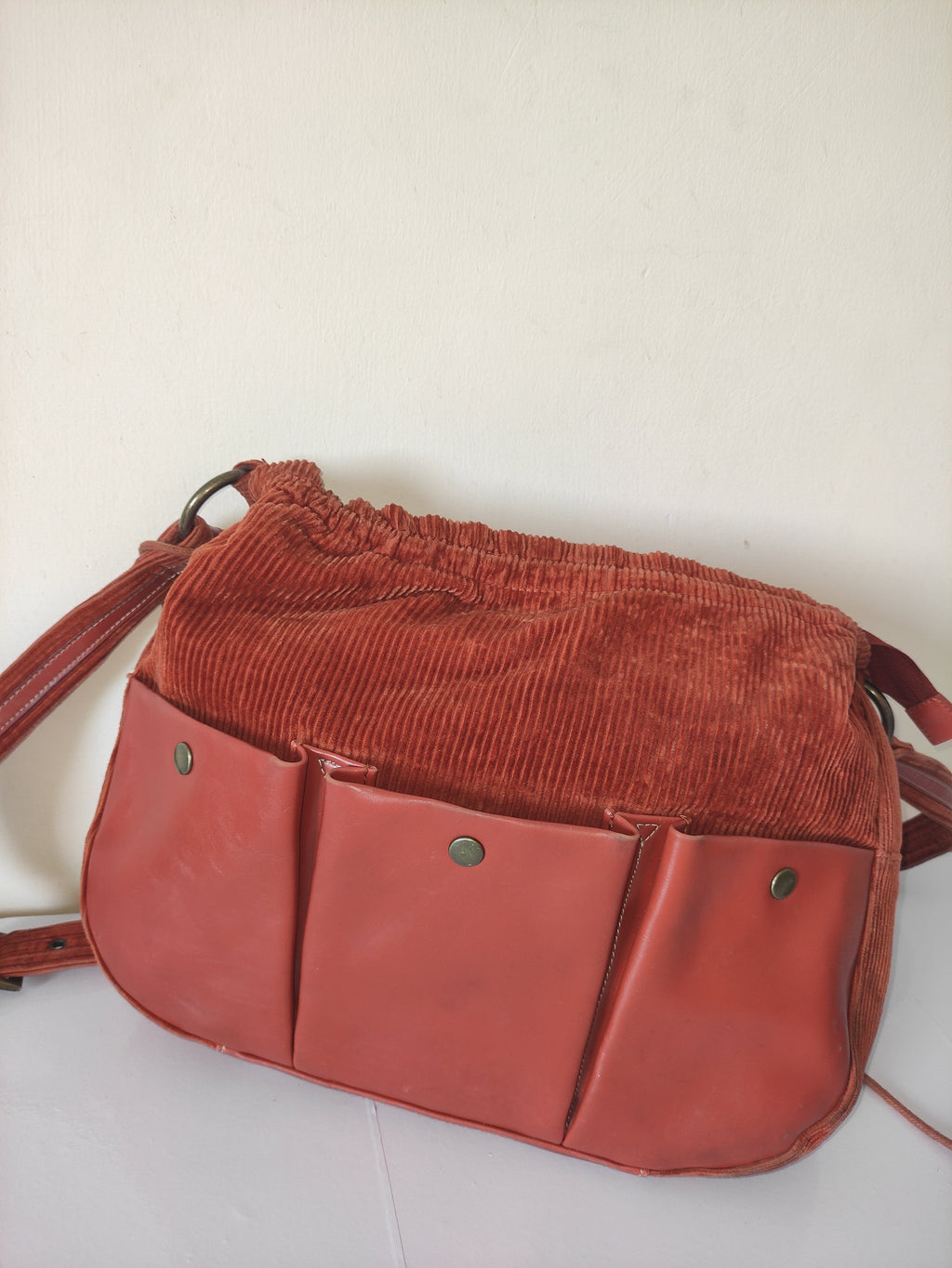 Velvet Cord Tote