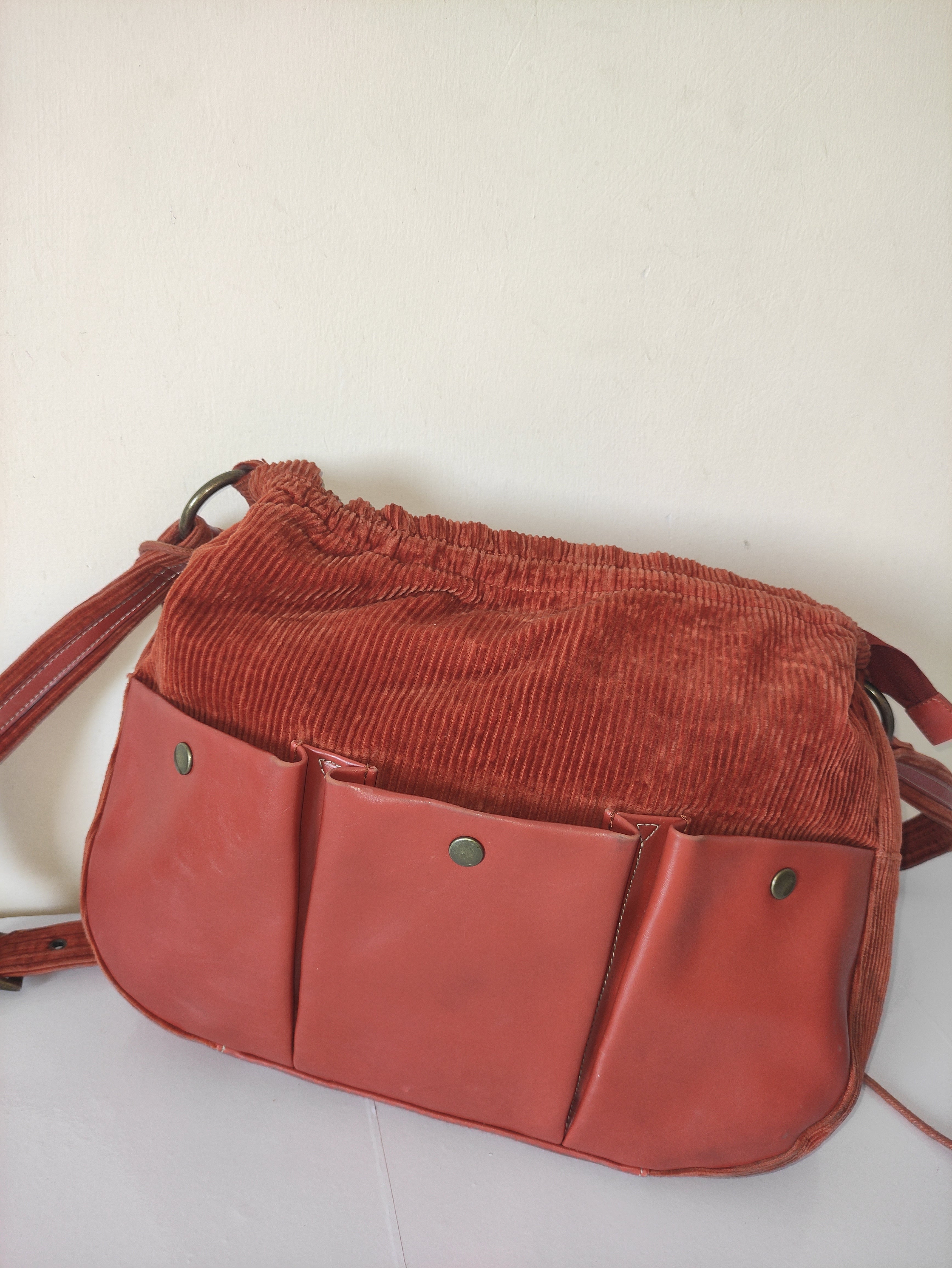 Velvet Cord Tote