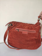 Velvet Cord Tote