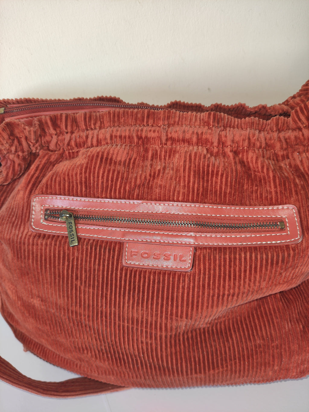 Velvet Cord Tote