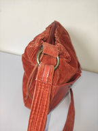 Velvet Cord Tote
