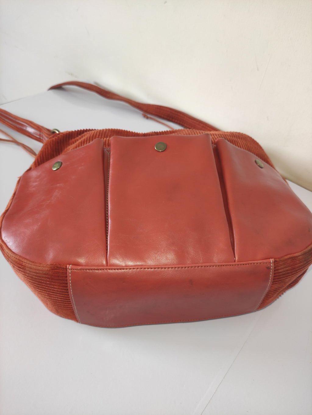 Velvet Cord Tote