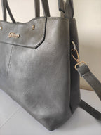 Grey Shoulder Bag