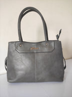 Grey Shoulder Bag
