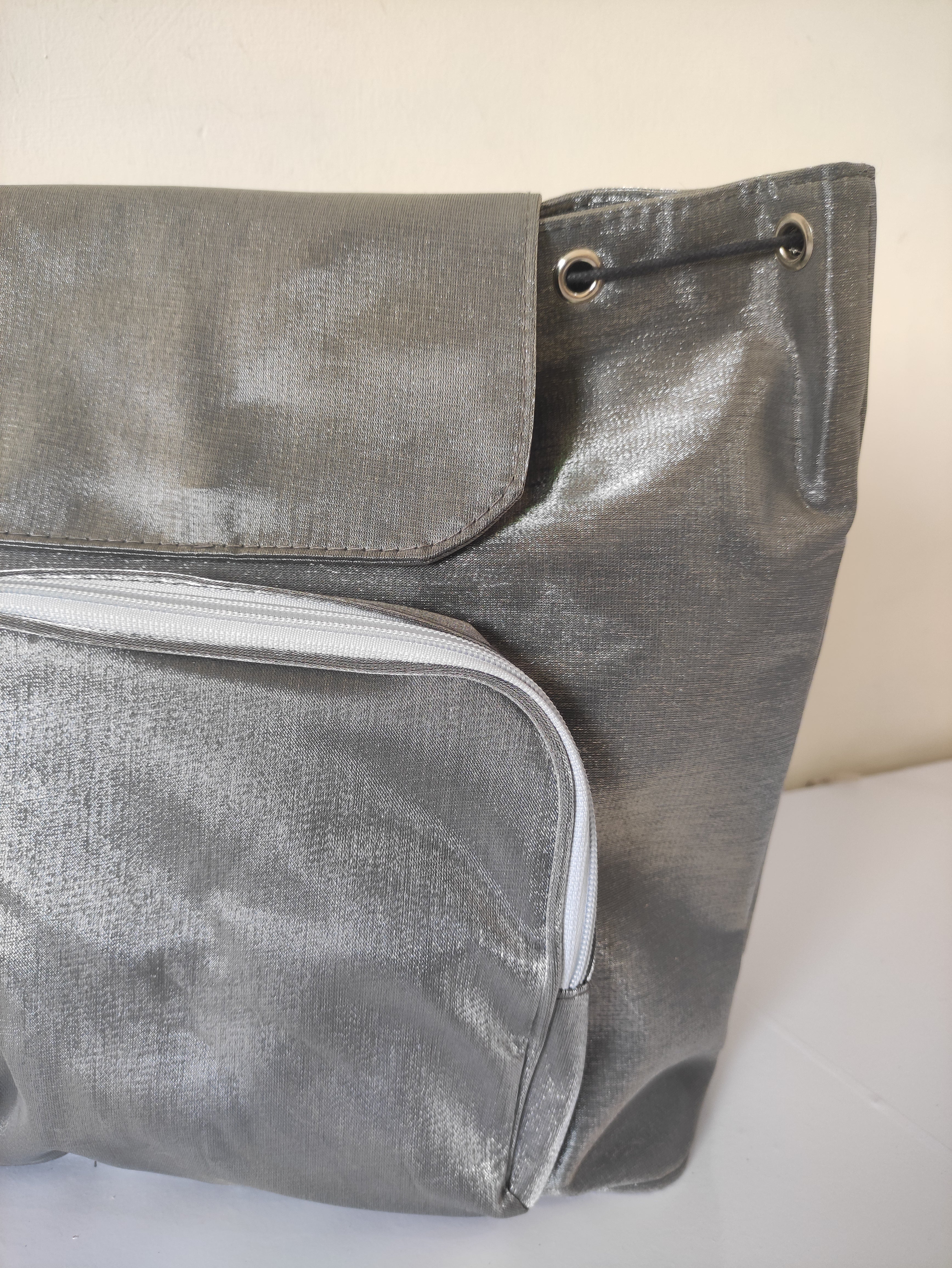 Elegant Grey Backpack