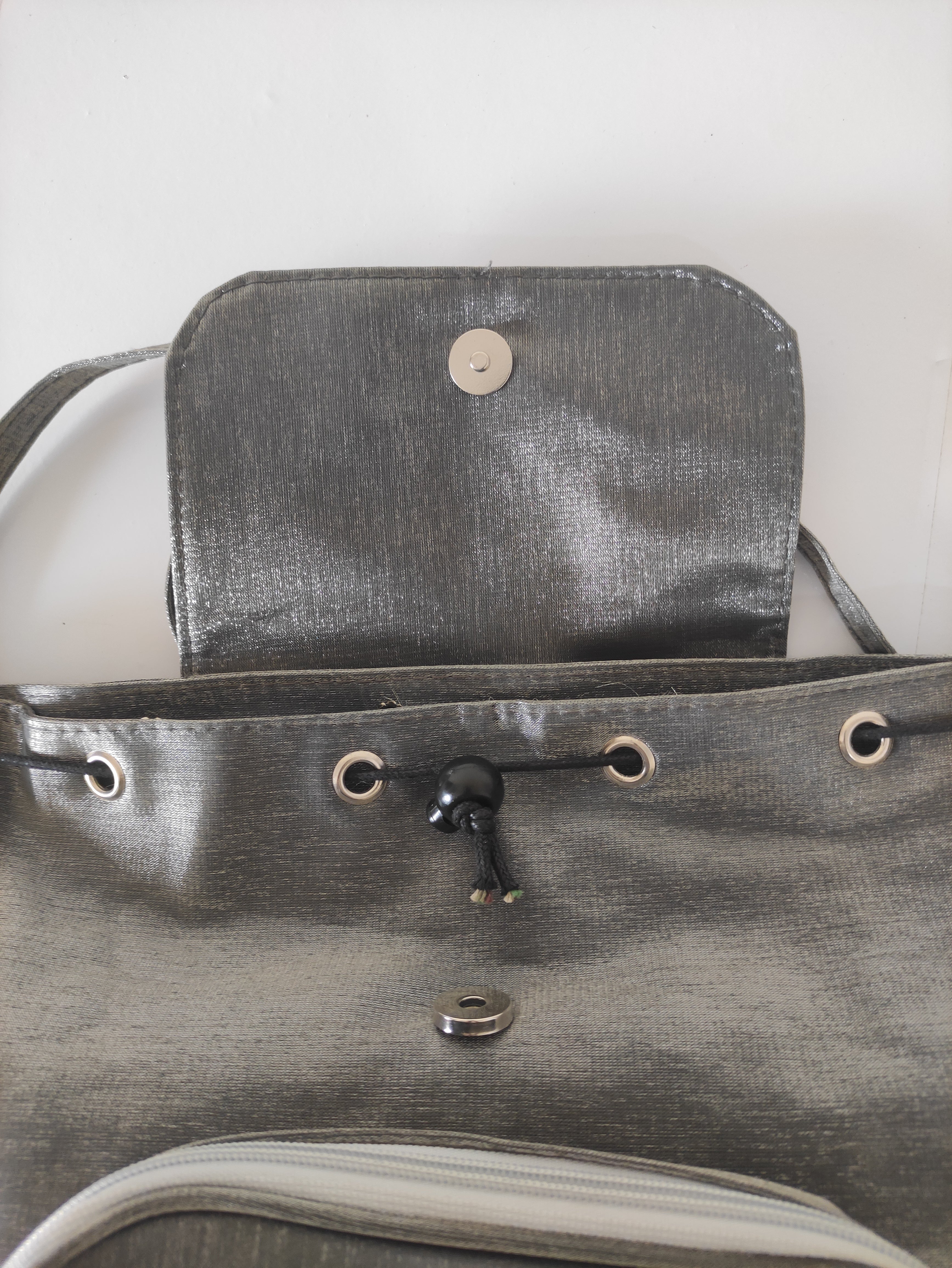 Elegant Grey Backpack