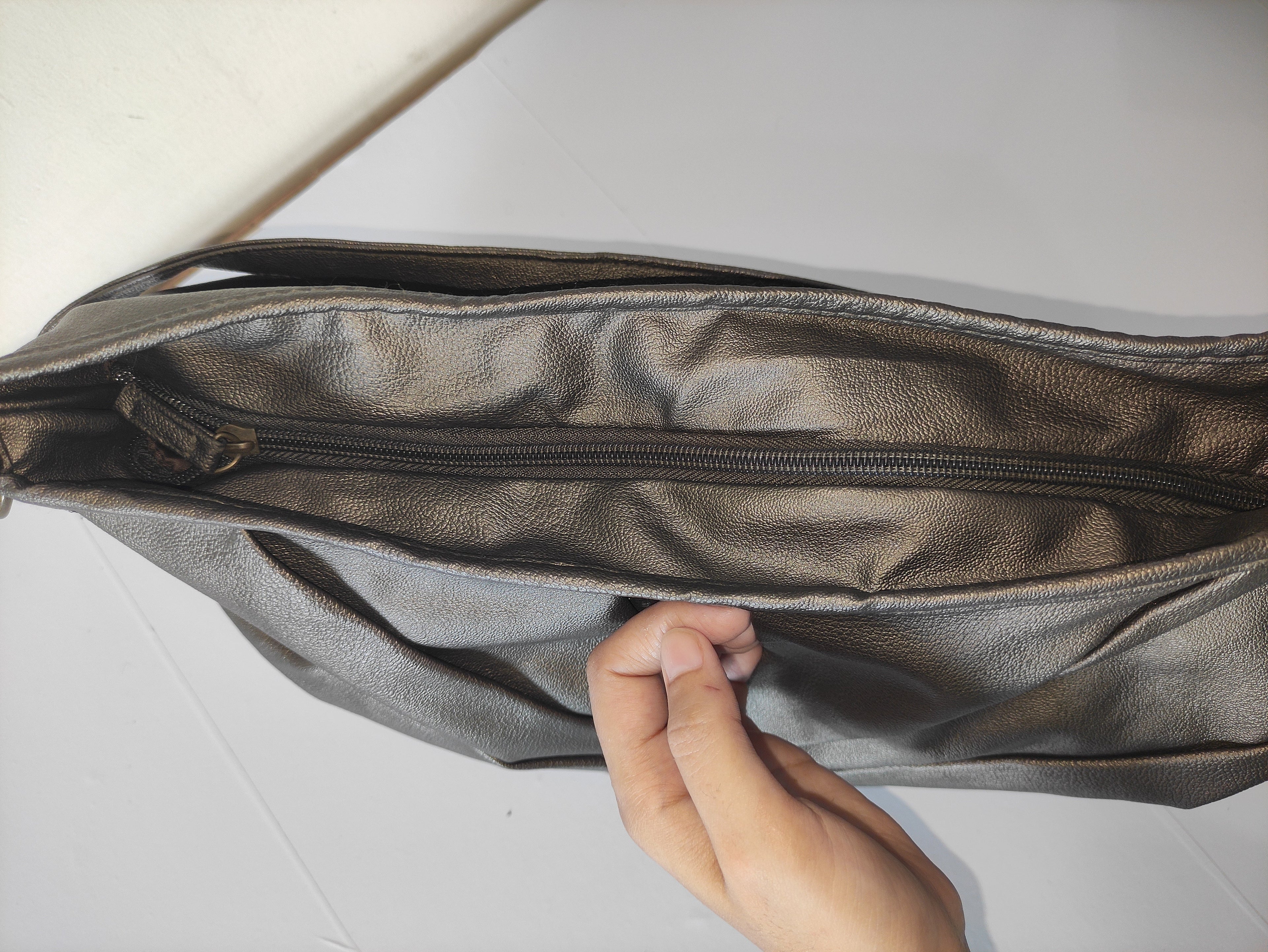 Metallic Hobo Bag