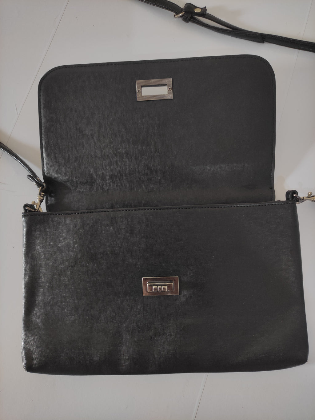 Premium Black Crossbody