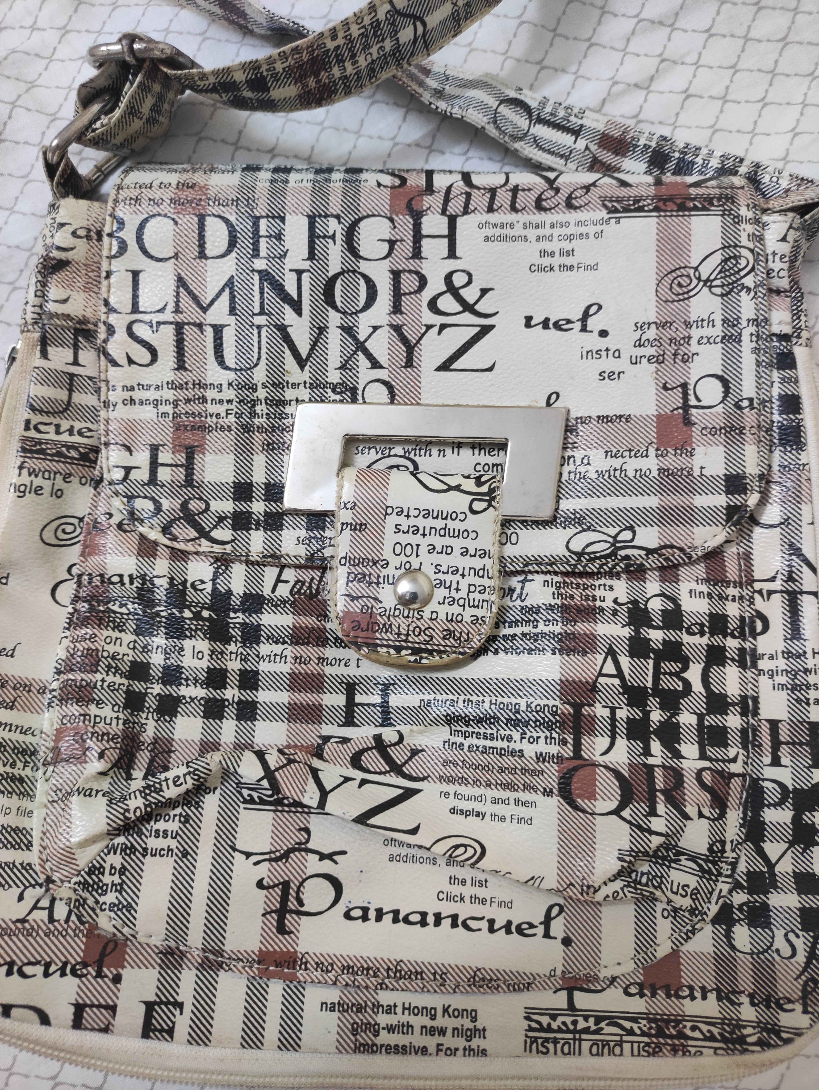 April Newspaper Bag