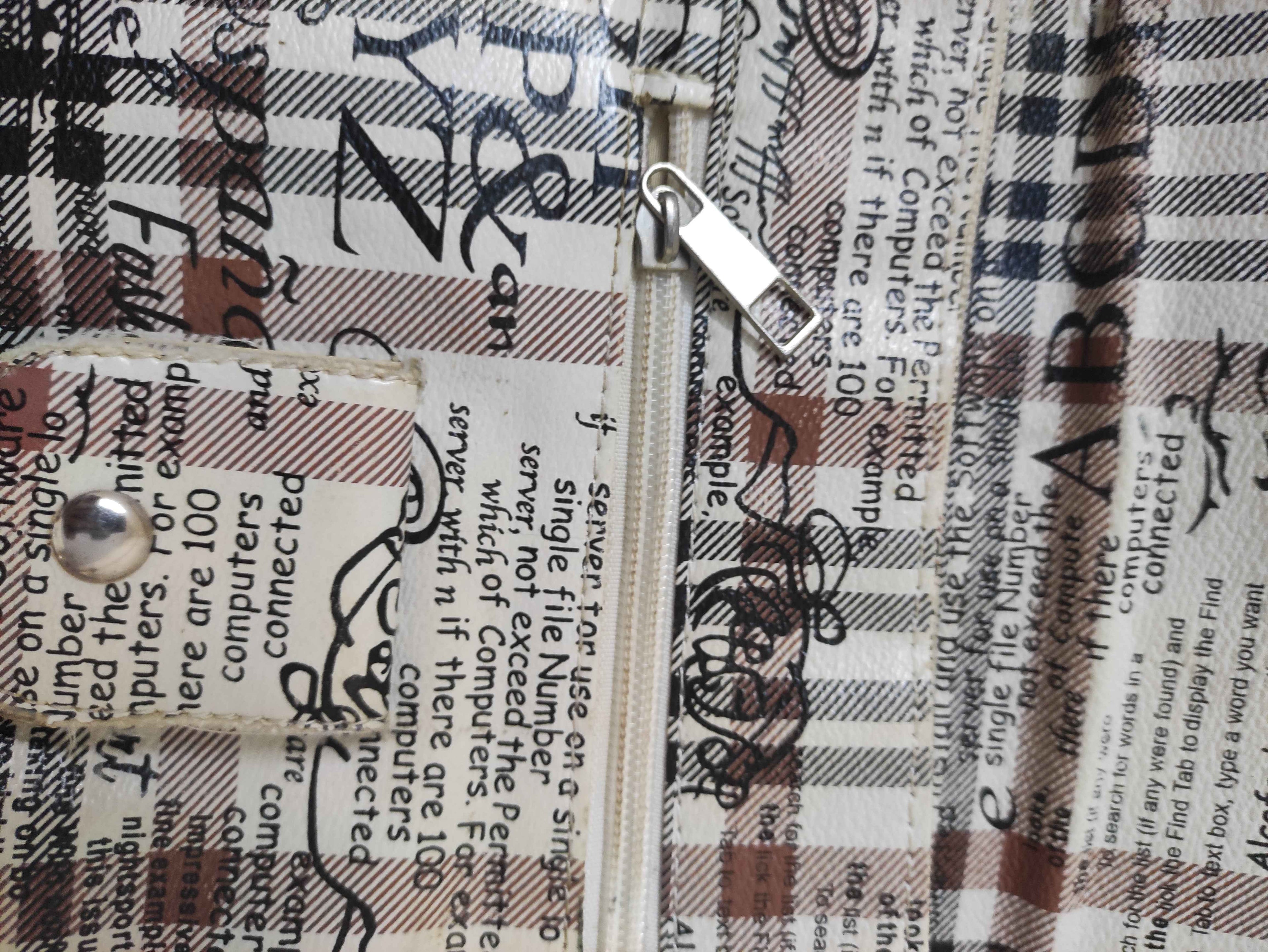 April Newspaper Bag