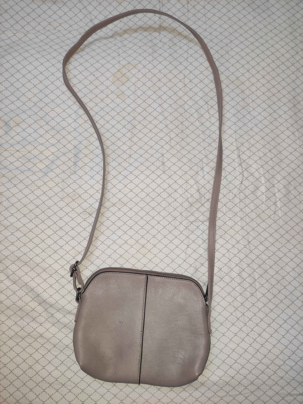 Taupe Crossbody Bag