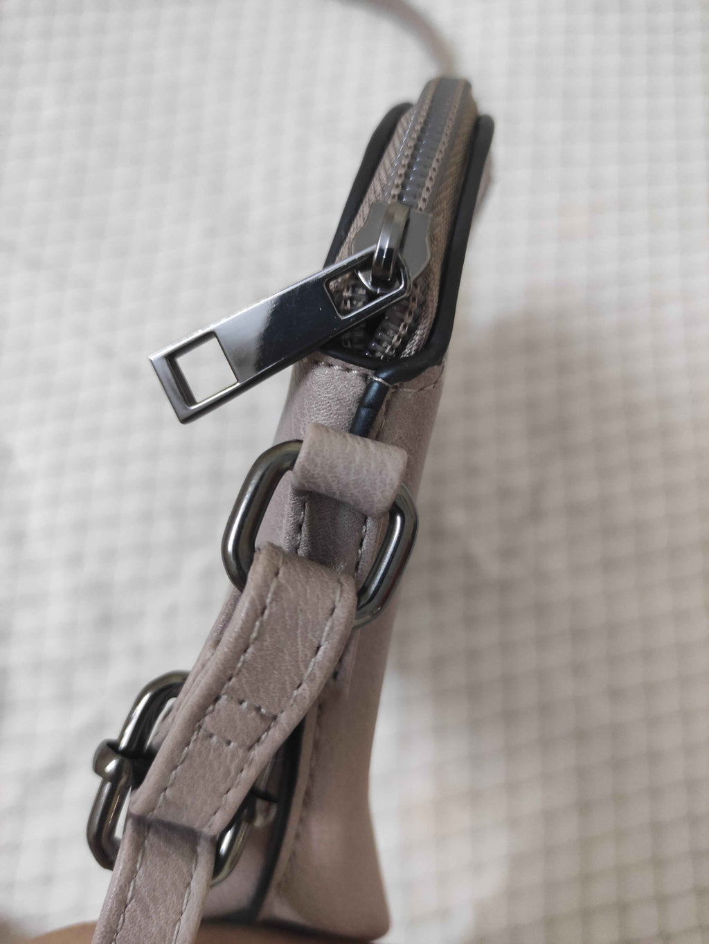 Taupe Crossbody Bag