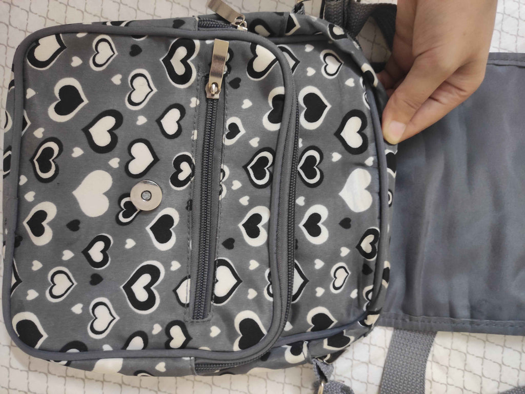 Grey Crossbody Bag