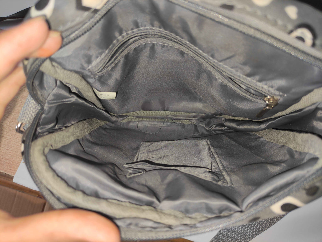 Grey Crossbody Bag