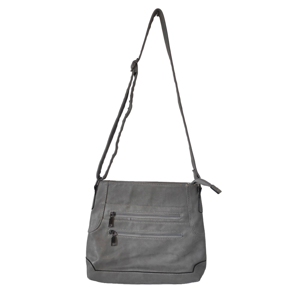 Grey Crossbody bag