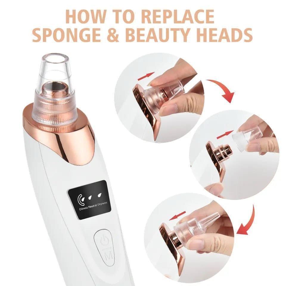 5-in-1 Electric Blackhead Remover USB Rechargeable